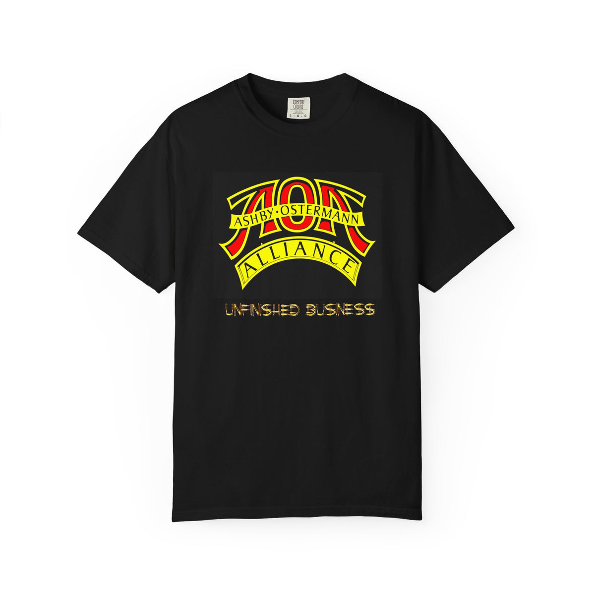 Ashby Ostermann Alliance - "Unfinished Business" - Official LP Tee