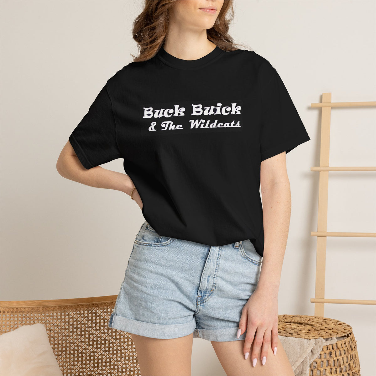 Retro Buck Buick & The Wildcats - Official Logo Tee