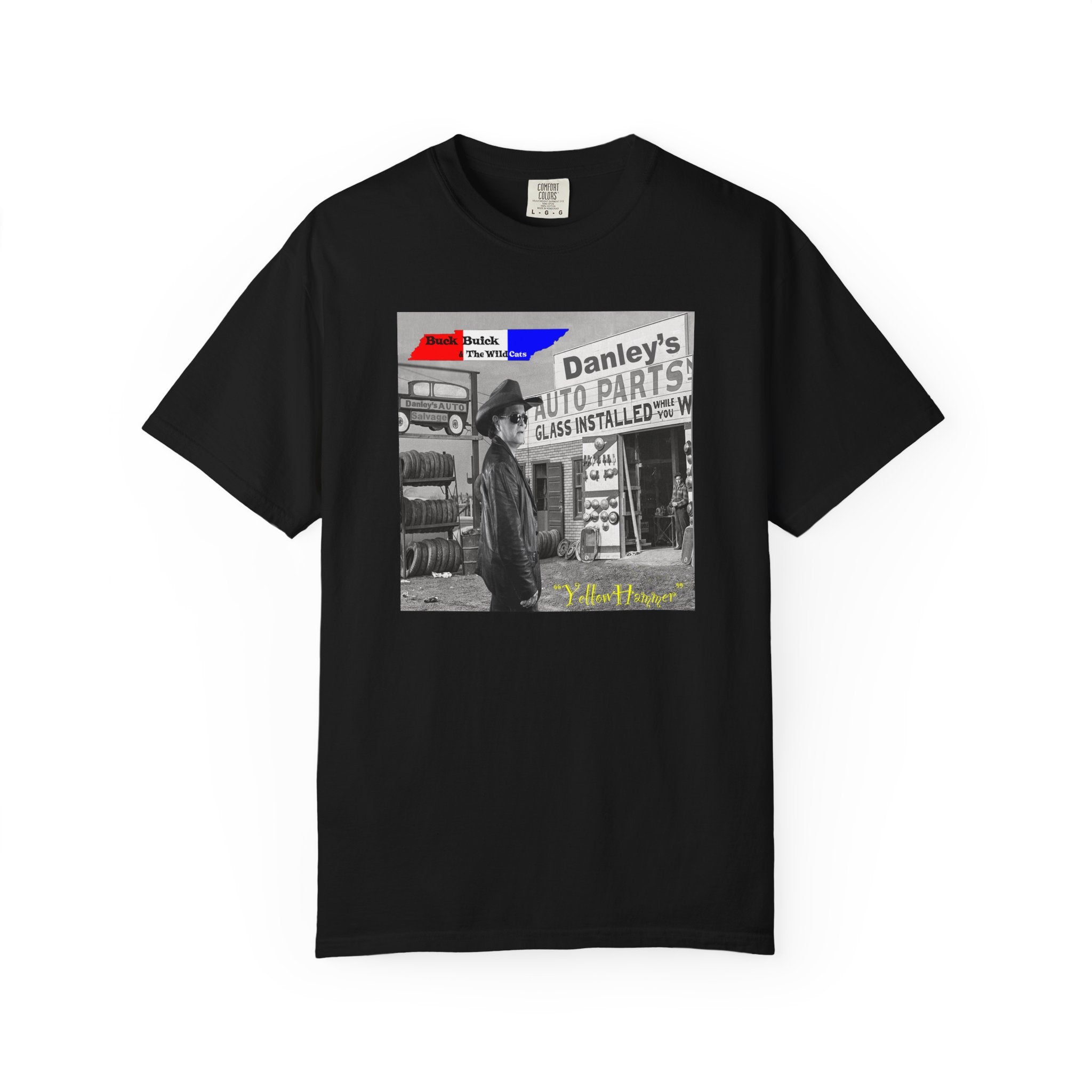 Buck Buick & The Wildcats - "Yellowhammer" Official Album Cover Tee