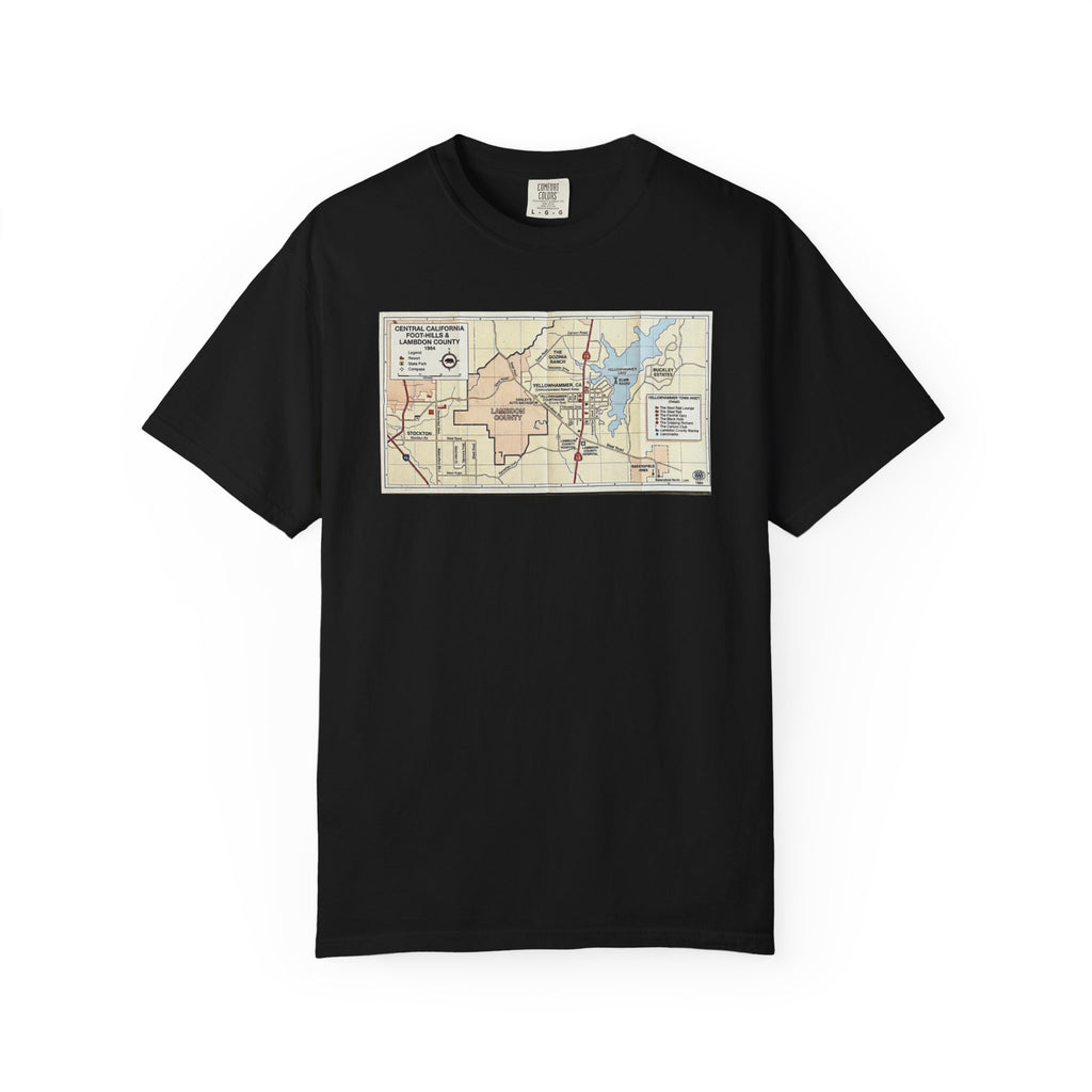 "Yellowhammer" - Lambdon County Map Tee