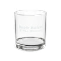 This Drink's On Me - Buck Buick & The Wildcats Engraved Retro logo on a Whiskey Glass, 10.5oz