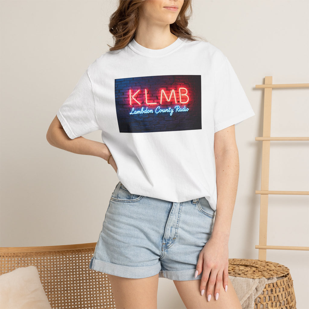 Neon KLMB Radio - Official Logo Tee
