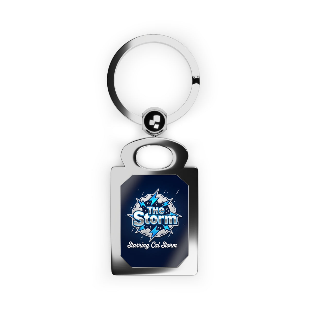 The Storm - Starring Cal Storm - keychain