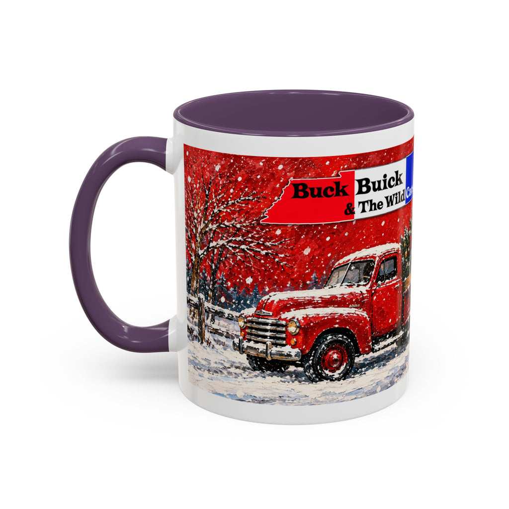 Buck Buick & The Wildcats — Christmas Accent Coffee Mug (11, 15oz)