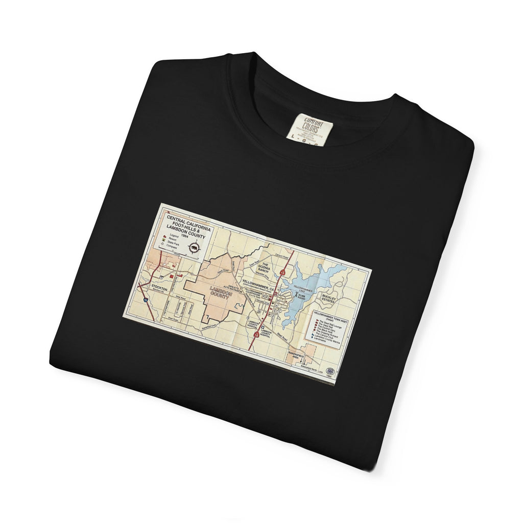 "Yellowhammer" - Lambdon County Map Tee