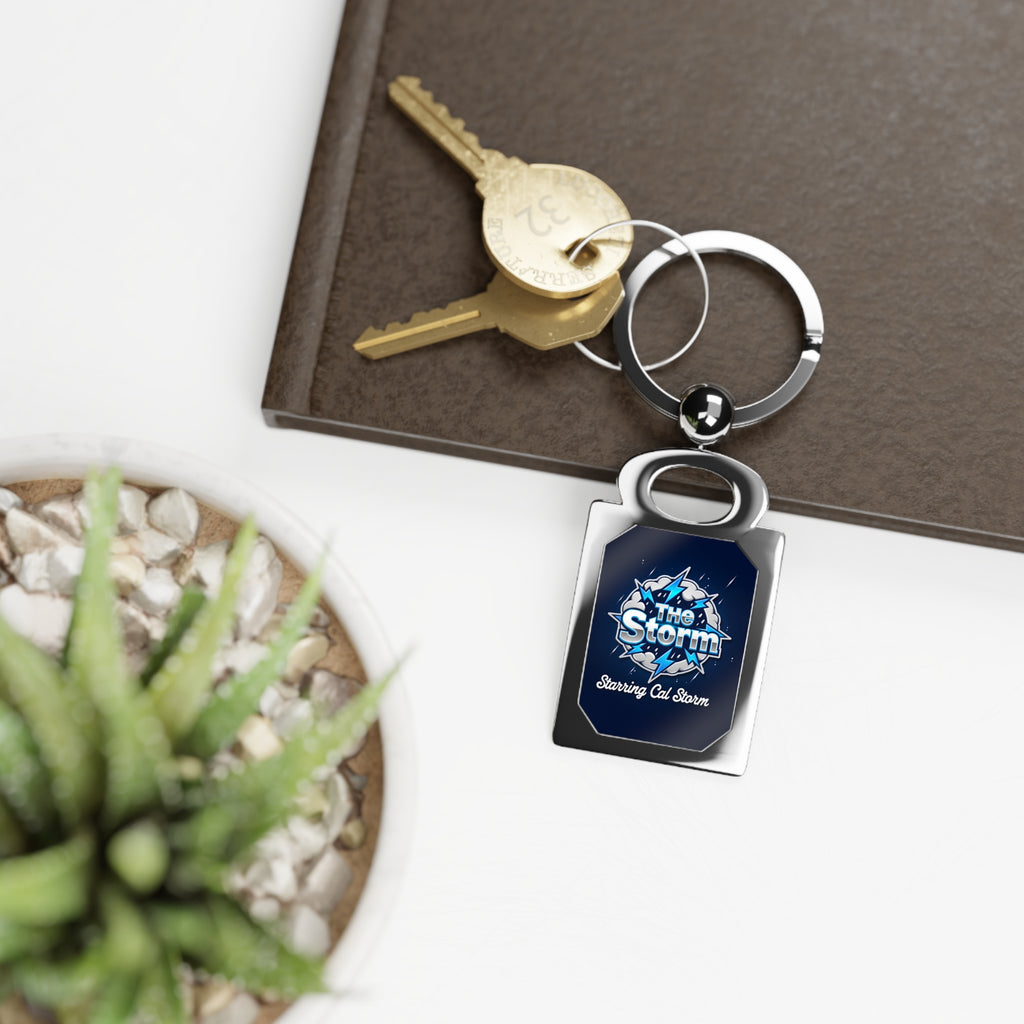 The Storm - Starring Cal Storm - keychain
