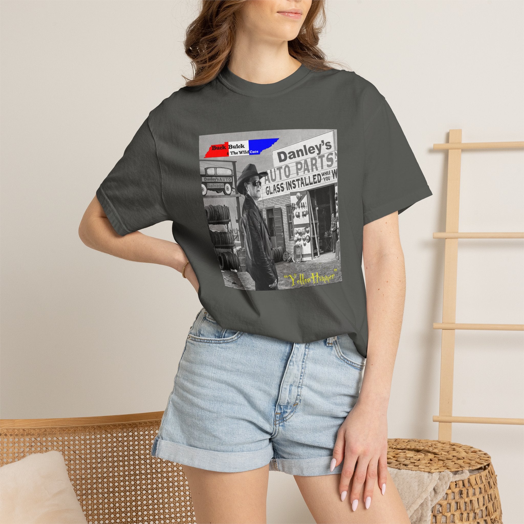 Buck Buick & The Wildcats - "Yellowhammer" Official Album Cover Tee