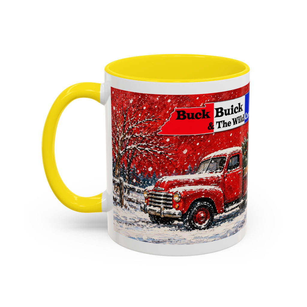 Buck Buick & The Wildcats — Christmas Accent Coffee Mug (11, 15oz)