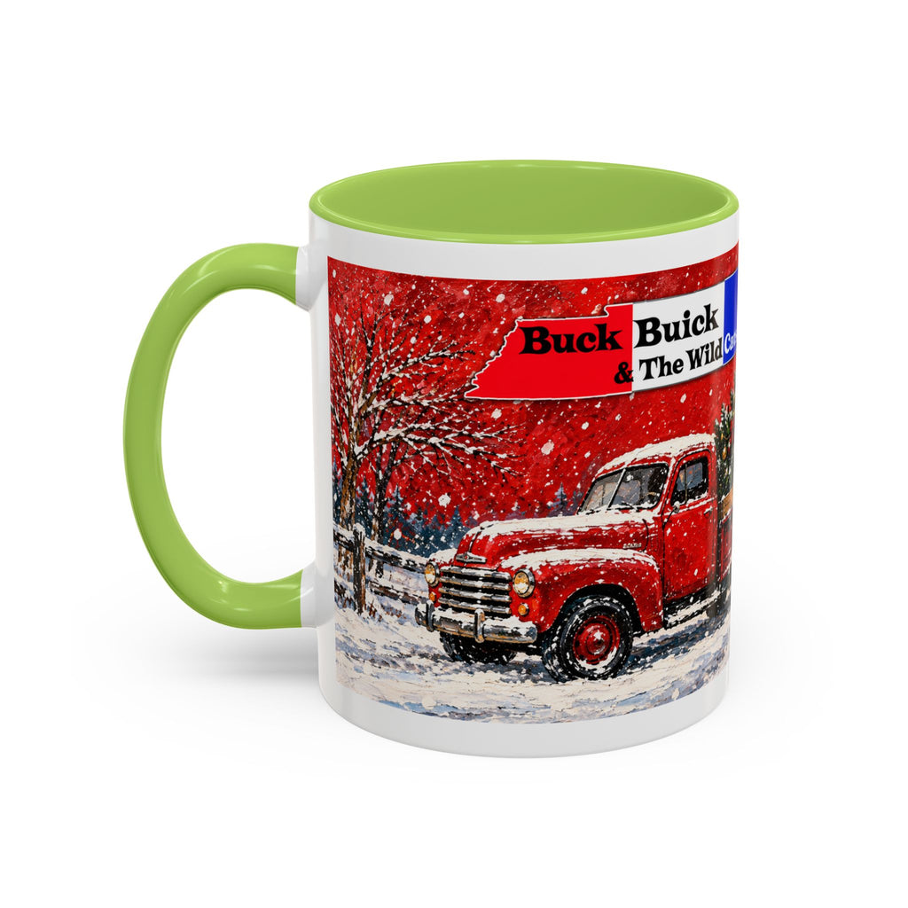 Buck Buick & The Wildcats — Christmas Accent Coffee Mug (11, 15oz)