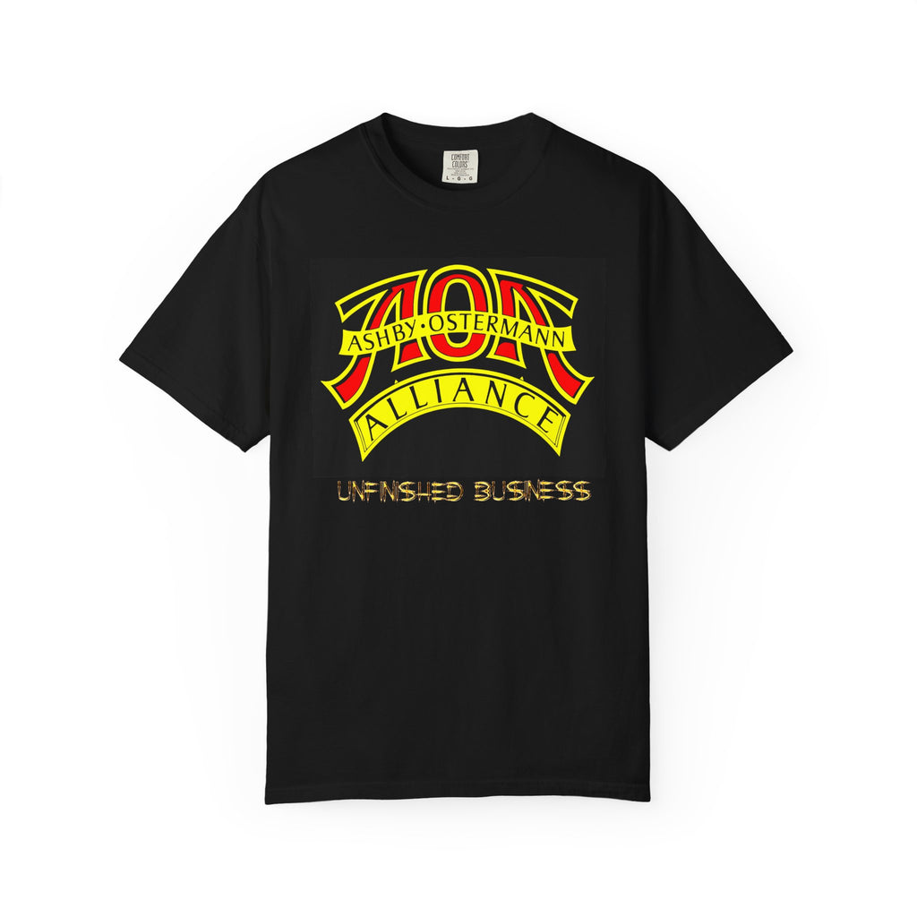 Ashby Ostermann Alliance - "Unfinished Business" - Official LP Tee
