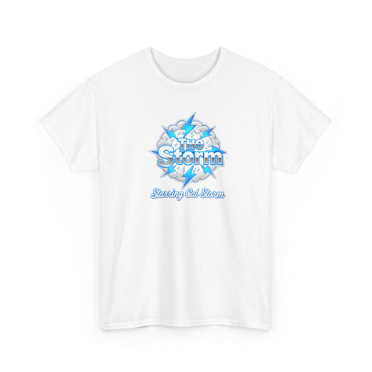 The Storm Starring Cal Storm — Unisex Heavy Cotton T-Shirt
