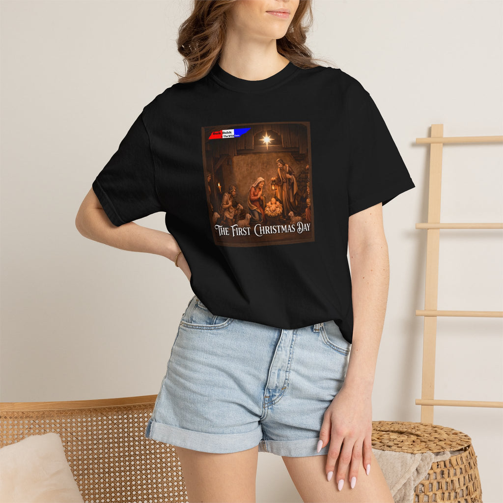 Buck Buick & The Wildcats — “The First Christmas Day” Holiday T-Shirt