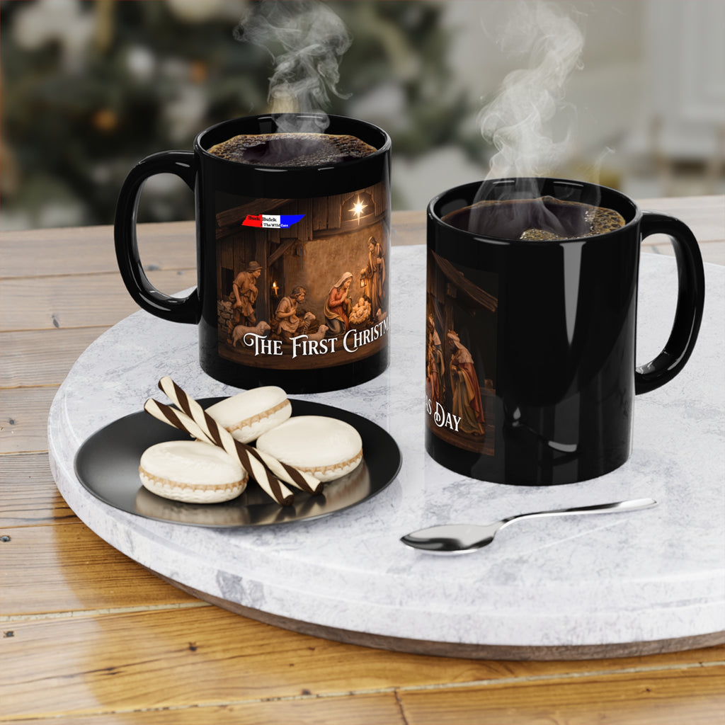 The First Christmas Day Holiday Coffee Mug, 11oz