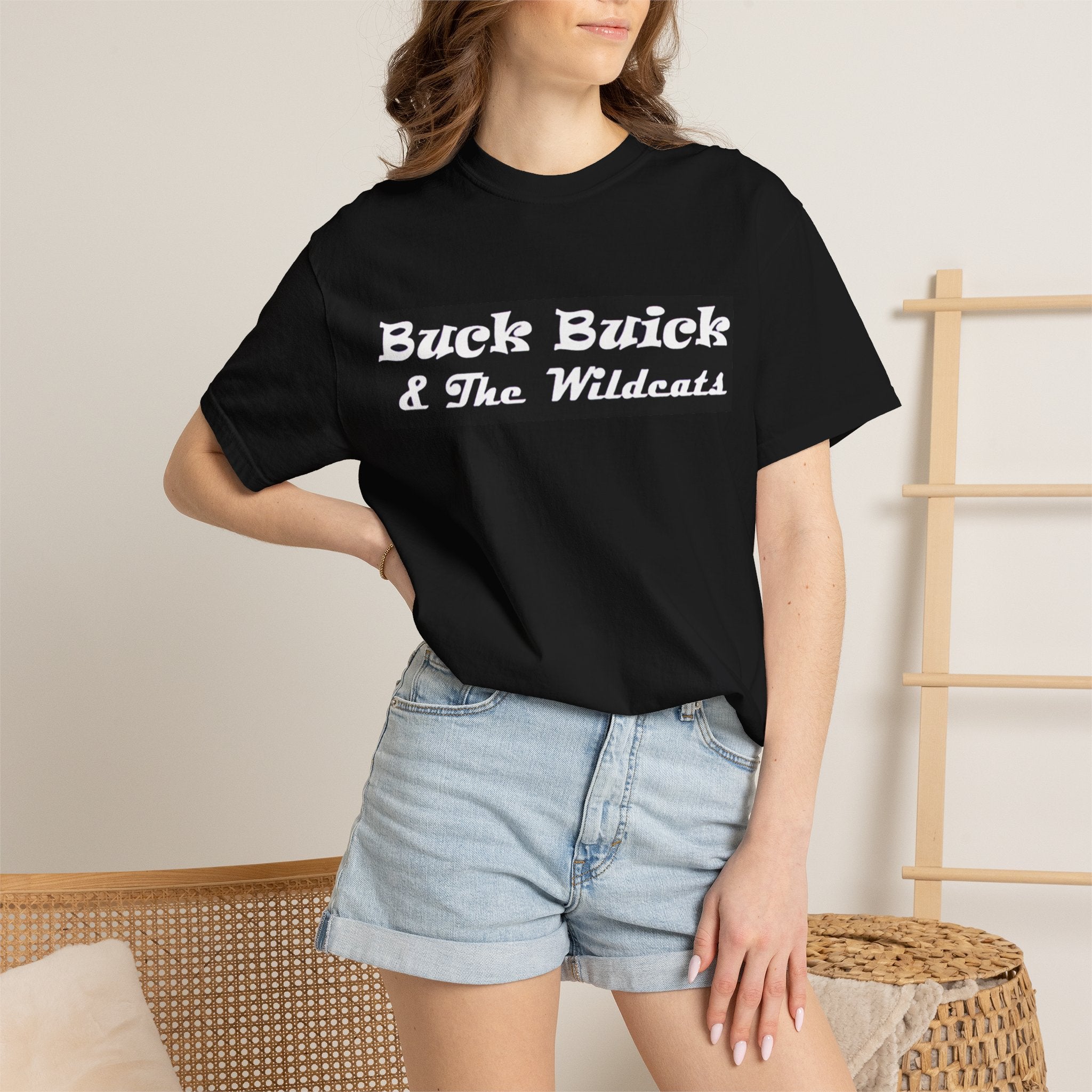 Retro Buck Buick & The Wildcats - Official Logo Tee