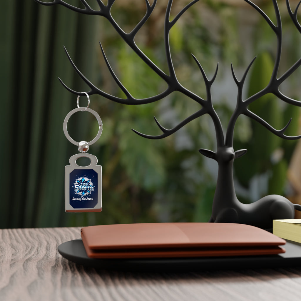 The Storm - Starring Cal Storm - keychain