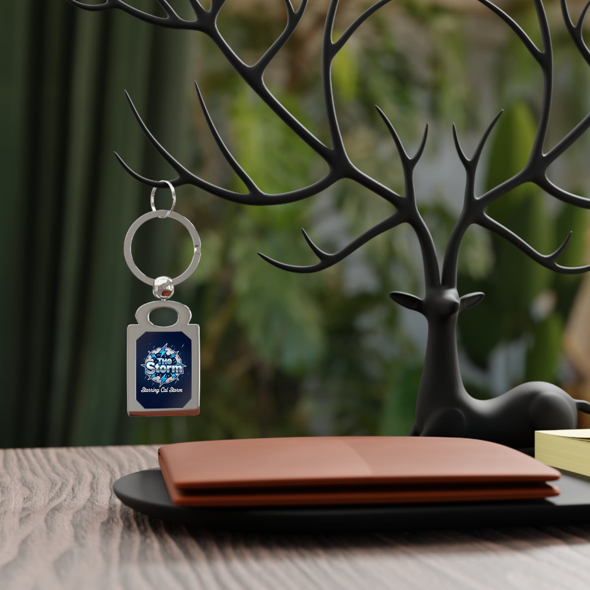 The Storm - Starring Cal Storm - keychain