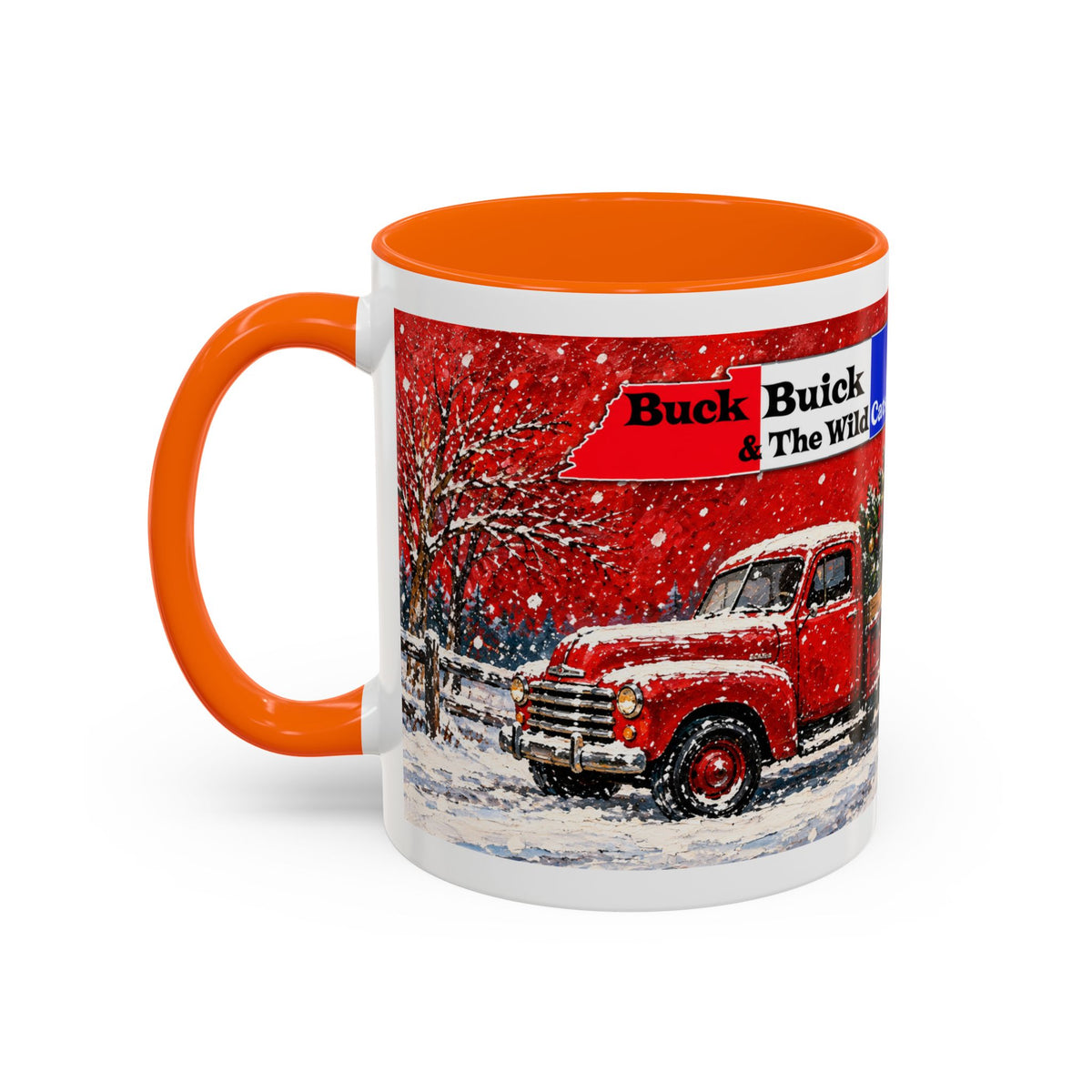 Buck Buick & The Wildcats — Christmas Accent Coffee Mug (11, 15oz)