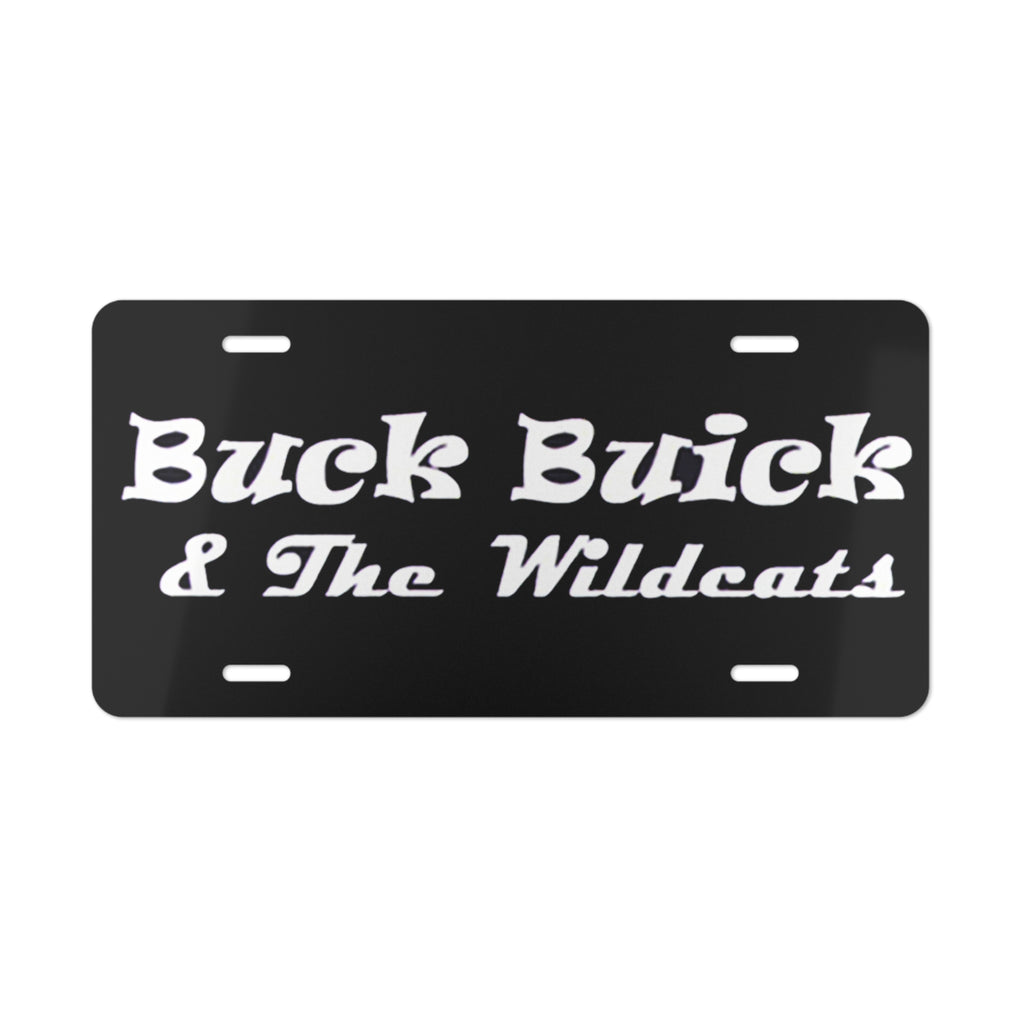 Legacy Buck Buick & The Wildcats Vanity Plate