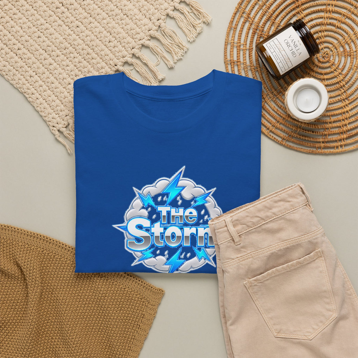 The Storm Starring Cal Storm — Unisex Heavy Cotton T-Shirt