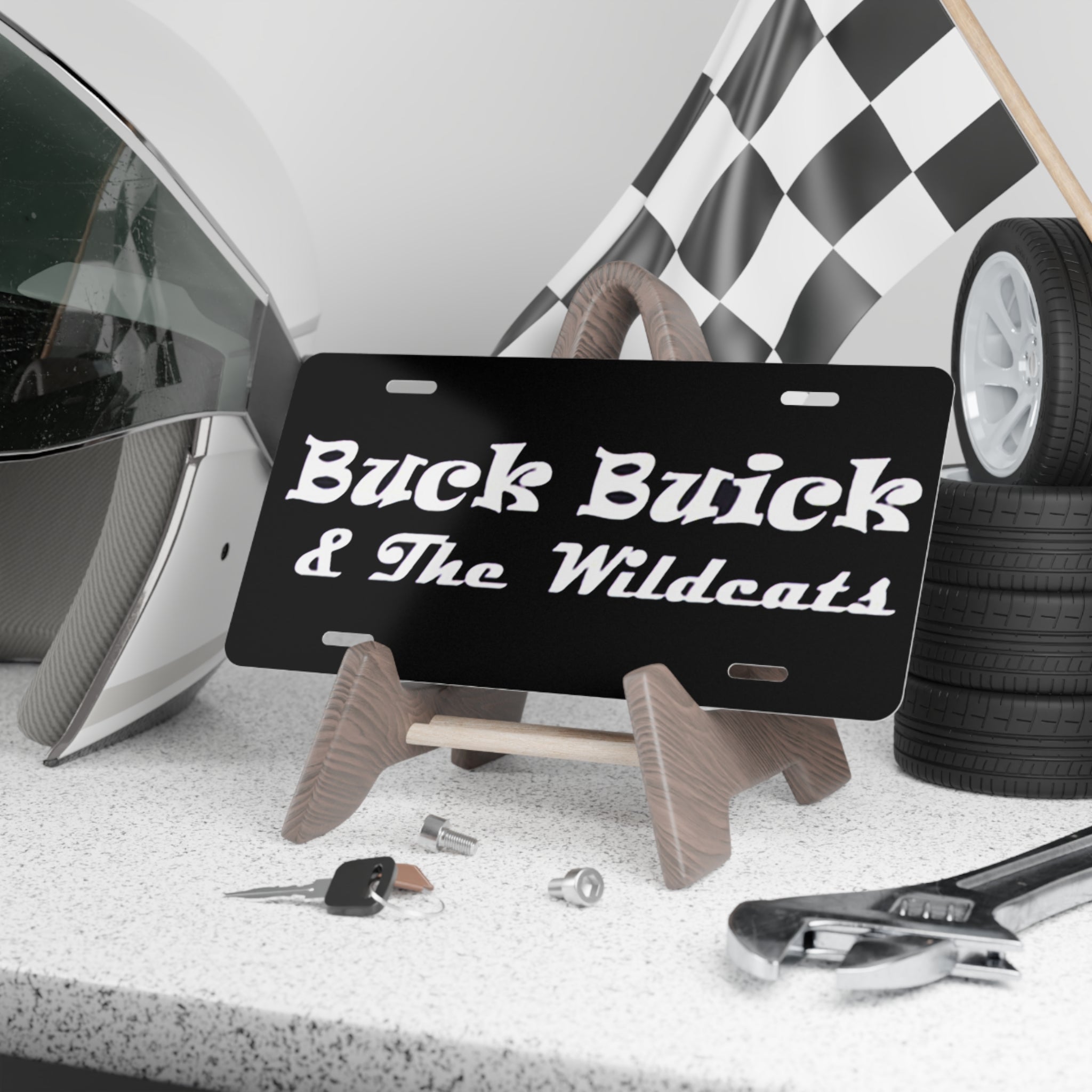 Legacy Buck Buick & The Wildcats Vanity Plate
