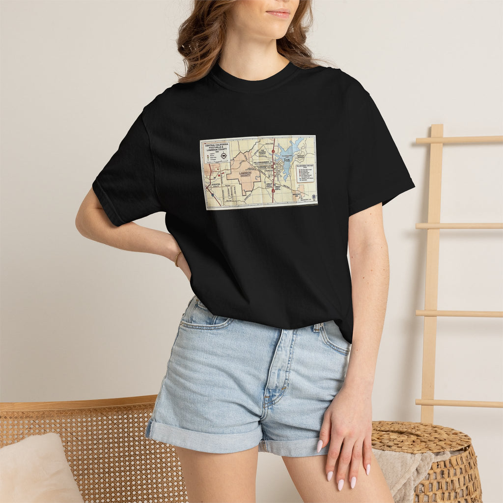 "Yellowhammer" - Lambdon County Map Tee