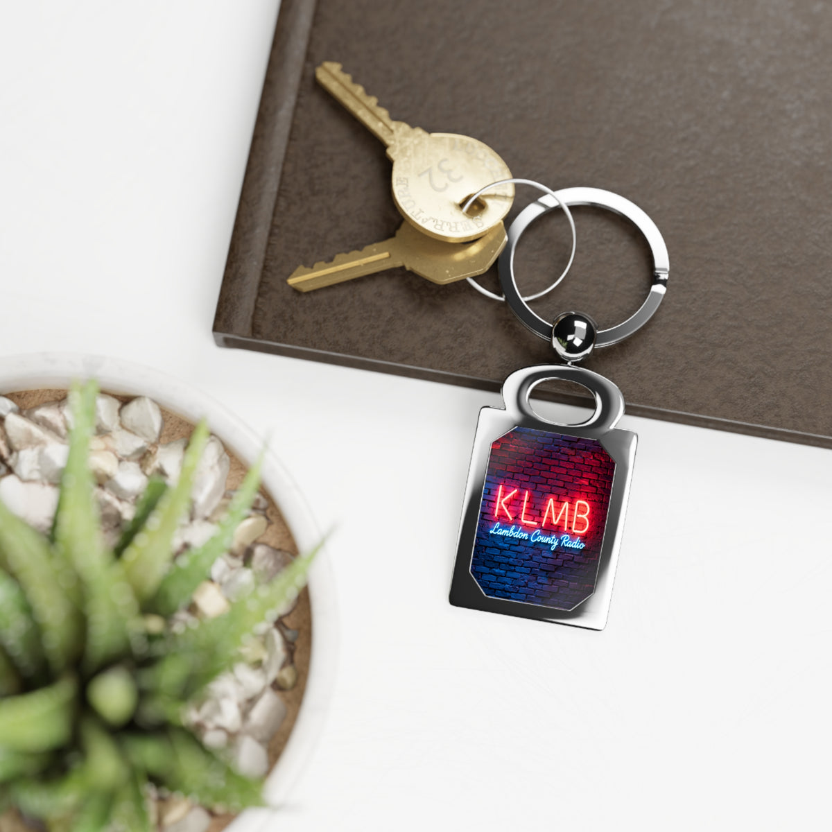 KLMB Radio - Lambdon County - keychain