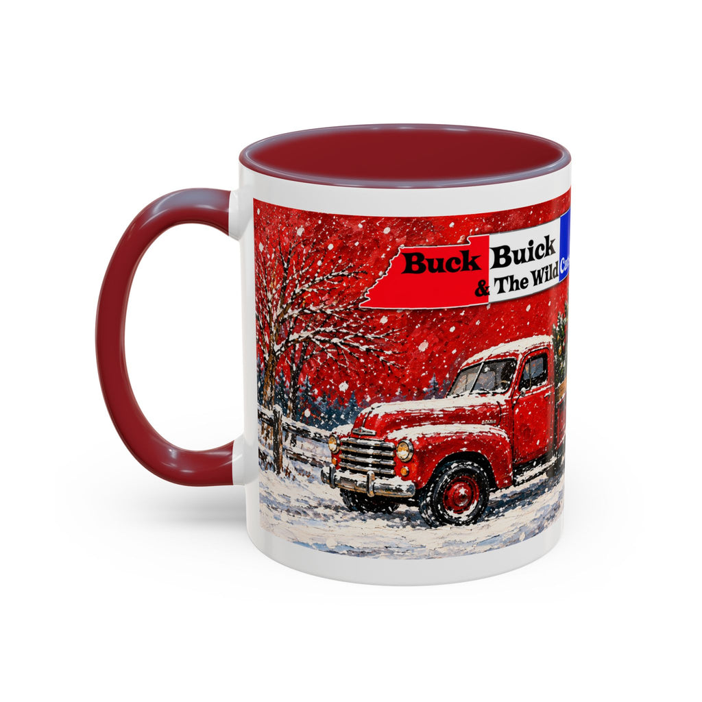 Buck Buick & The Wildcats — Christmas Accent Coffee Mug (11, 15oz)