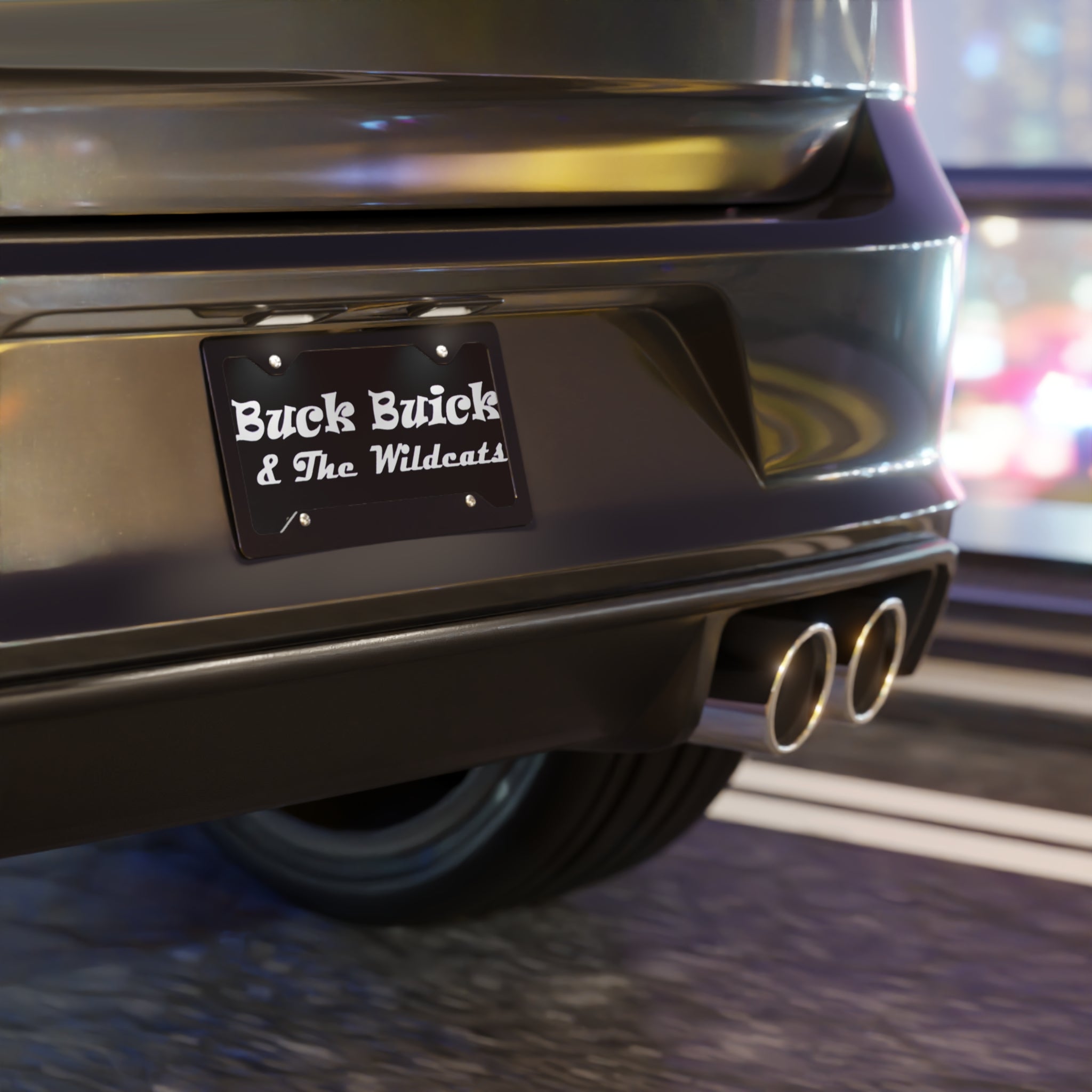 Legacy Buck Buick & The Wildcats Vanity Plate