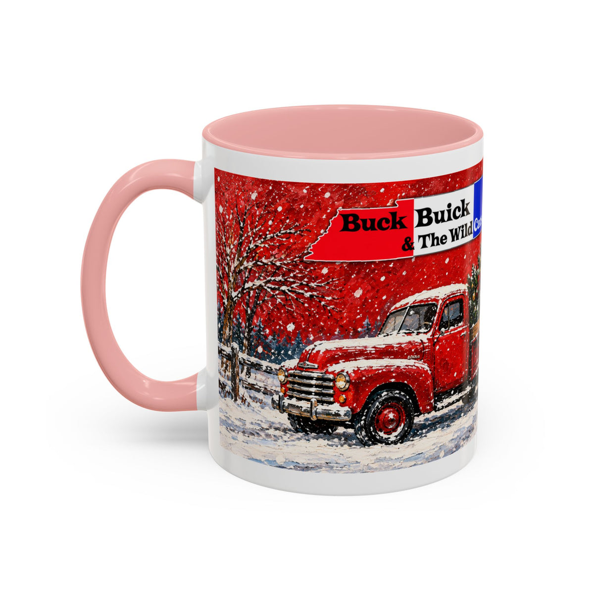 Buck Buick & The Wildcats — Christmas Accent Coffee Mug (11, 15oz)