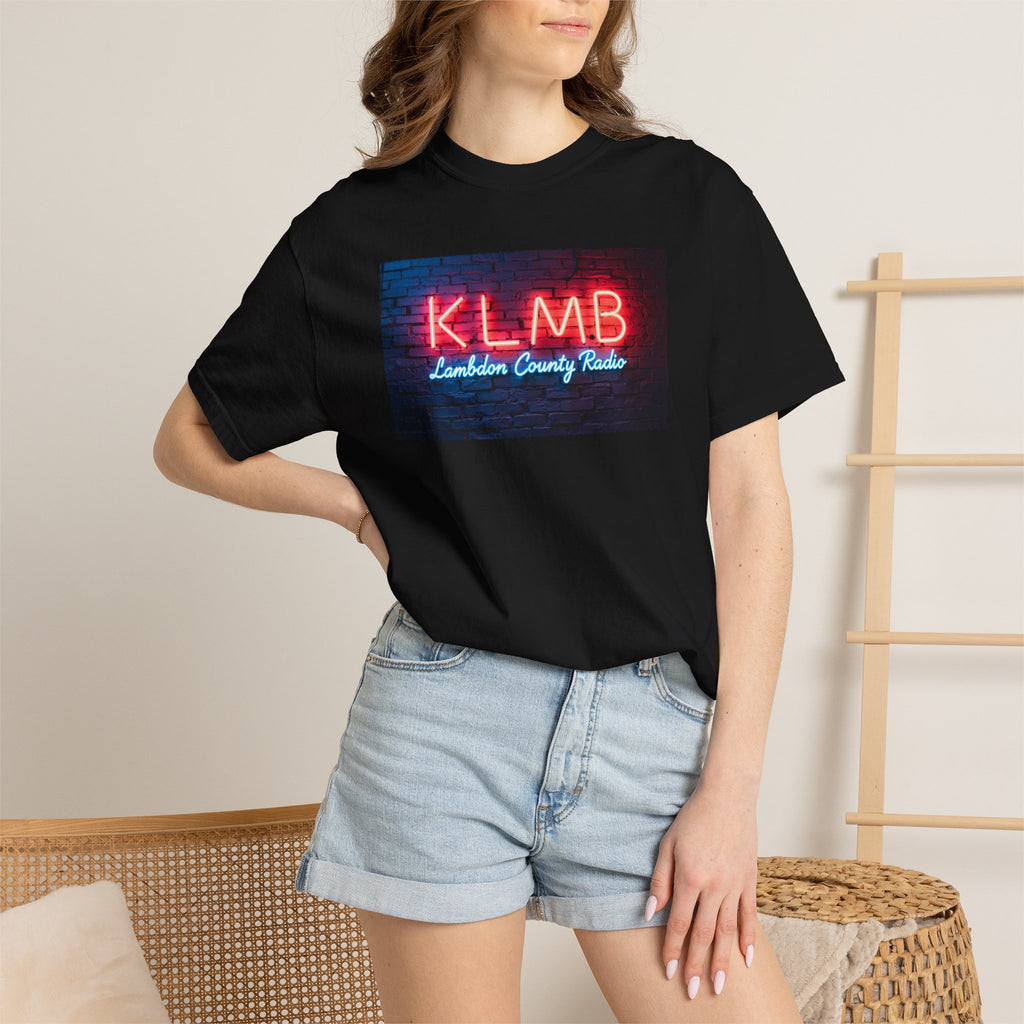 Neon KLMB Radio - Official Logo Tee