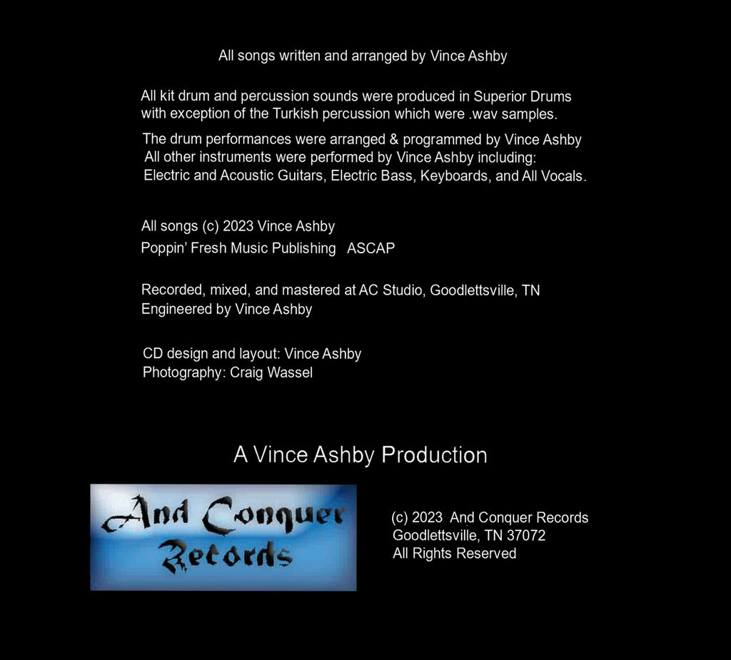 "Still Kickin'" - Vince Ashby (2022 Solo CD)