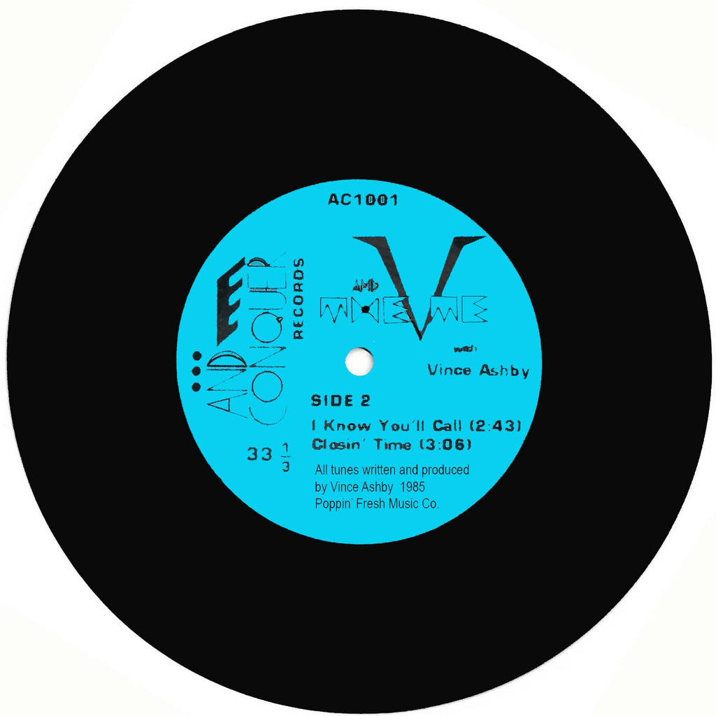 "Hollywood Remains" - V and The Me (Original 1986 7" Vinyl EP)